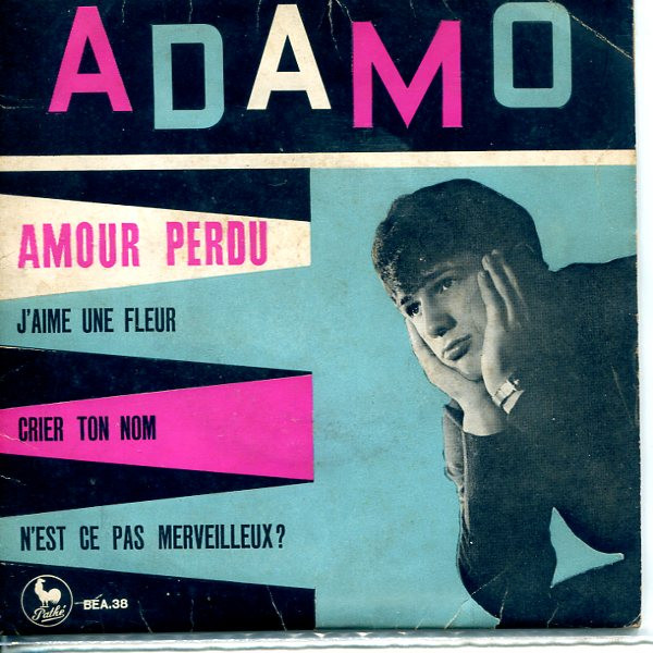 Cover Adamo - Amour Perdu (7, EP) Schallplatten Ankauf