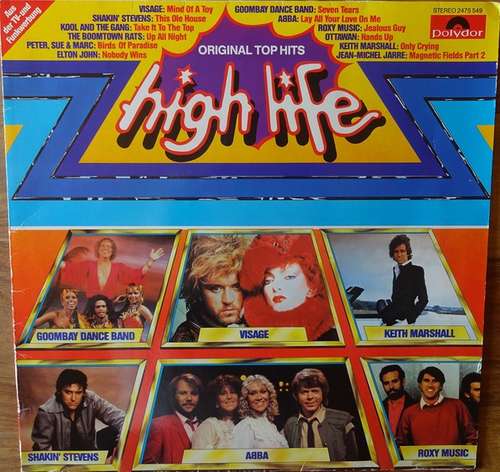 Cover Various - High Life - Original Top Hits (LP, Comp) Schallplatten Ankauf