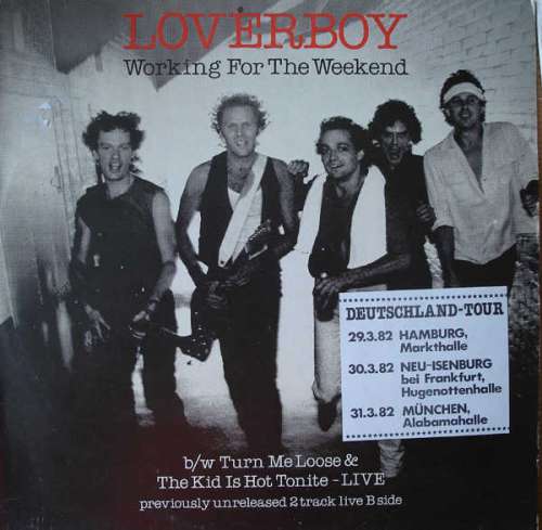Cover Loverboy - Working For The Weekend (12, Single) Schallplatten Ankauf