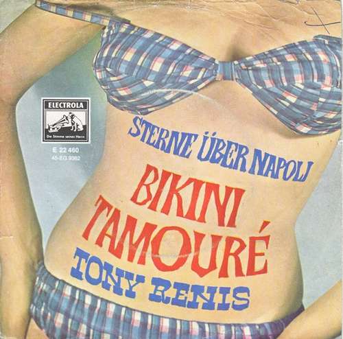 Cover Tony Renis - Bikini - Tamouré  (7) Schallplatten Ankauf