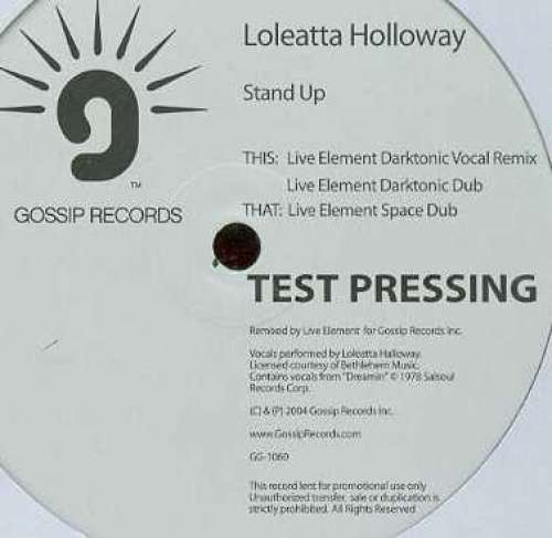 Cover Loleatta Holloway - Stand Up (12) Schallplatten Ankauf