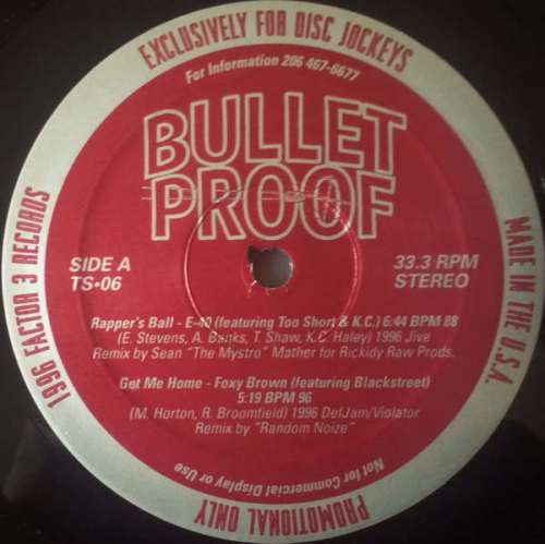 Cover Various - Bullet Proof Vol. 6 (12, Promo) Schallplatten Ankauf