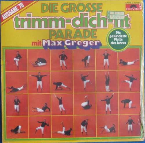 Cover Max Greger - Die Grosse Trimm-Dich-Fit Parade Mit Max Greger (LP) Schallplatten Ankauf