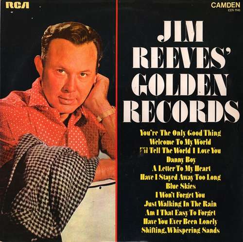 Cover Jim Reeves - Jim Reeves' Golden Records (LP, Comp, RM) Schallplatten Ankauf