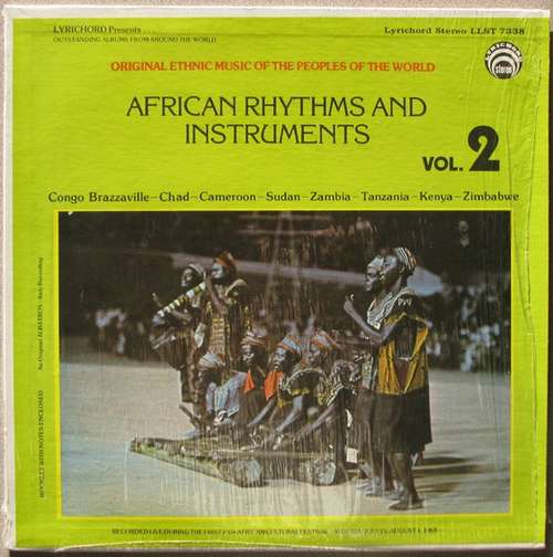 Cover Various - African Rhythms And Instruments Vol. 2 (LP) Schallplatten Ankauf