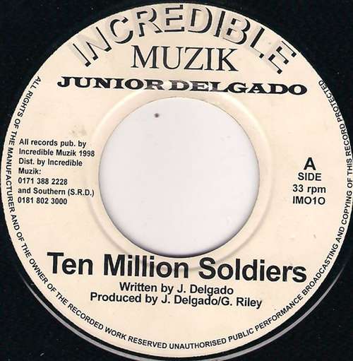 Cover Ten Million Soldiers Schallplatten Ankauf