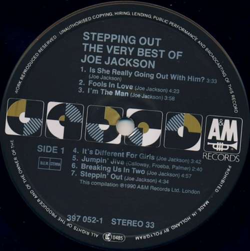Cover Joe Jackson - Stepping Out (The Very Best Of Joe Jackson) (LP, Comp) Schallplatten Ankauf