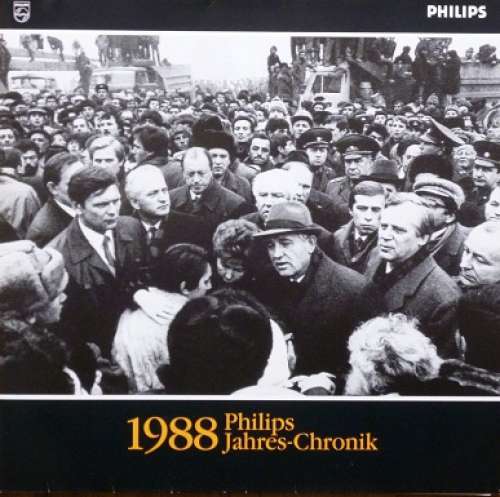 Cover Various - Philips Jahres-Chronik 1988 (LP, Comp, Promo) Schallplatten Ankauf