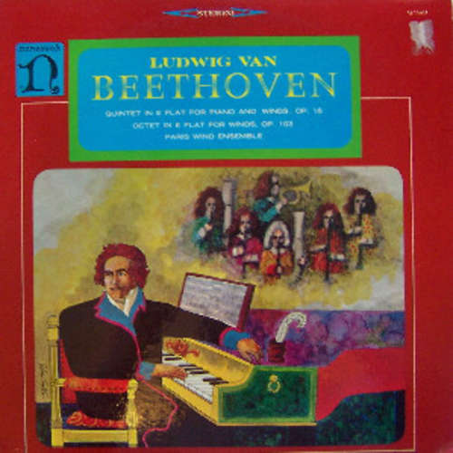 Cover Beethoven*, Paris Wind Ensemble - Quintet In E Flat For Piano And Winds - Octet In E Flat For Winds (LP, Album) Schallplatten Ankauf