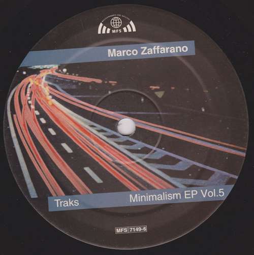 Cover Marco Zaffarano - Minimalism EP Vol. 5 - Traks (12, EP) Schallplatten Ankauf