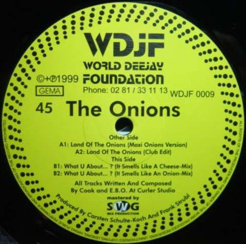 Cover The Onions - Land Of The Onions / What U About...? (12) Schallplatten Ankauf