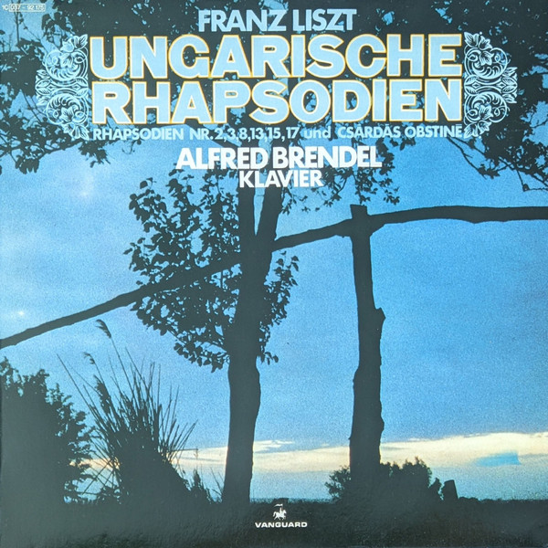 Cover zu Franz Liszt / Alfred Brendel - Franz Liszt Ungarische Rhapsodien (LP) Schallplatten Ankauf