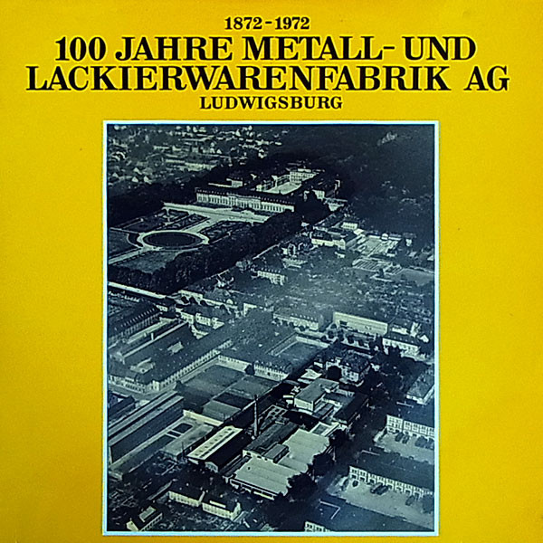 Cover Various - 100 Jahre Metall- Und Lackierwarenfabrik AG Ludwigsburg (LP, Album) Schallplatten Ankauf