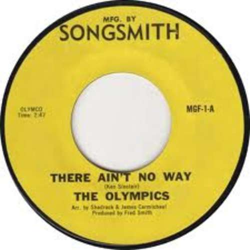 Cover The Olympics - There Ain't No Way (7) Schallplatten Ankauf