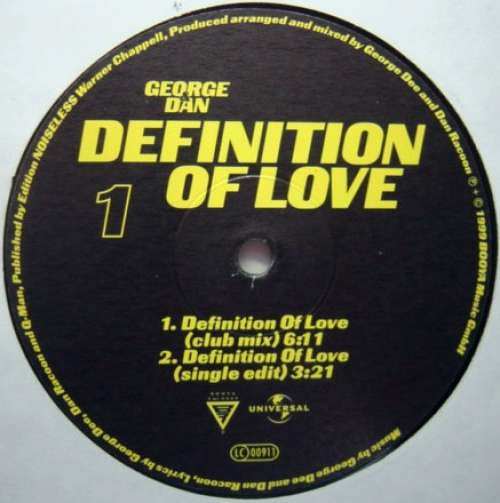 Bild George* & Dan* - Definition Of Love (12) Schallplatten Ankauf