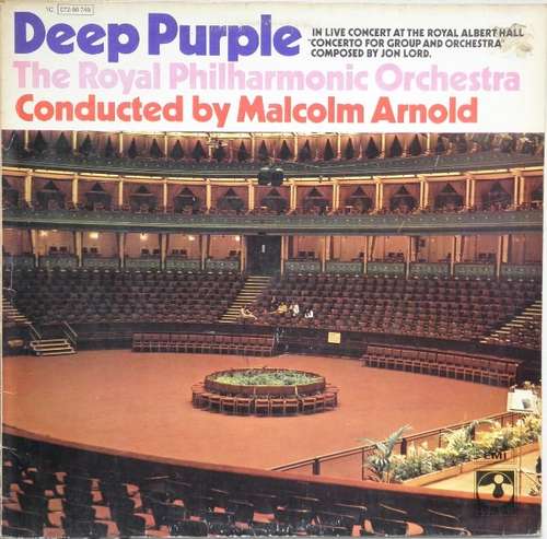 Cover Deep Purple, The Royal Philharmonic Orchestra Contucted By Malcolm Arnold - Concerto For Group And Orchestra (LP, Album, RP) Schallplatten Ankauf