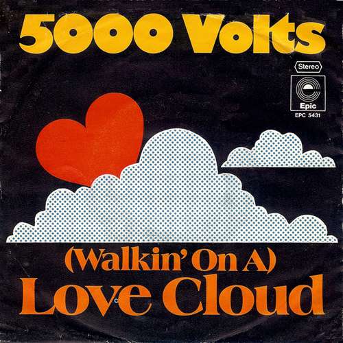 Cover 5000 Volts - (Walkin' On A) Love Cloud (7, Single) Schallplatten Ankauf