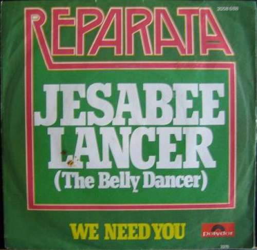 Cover Reparata - Jesabee Lancer (The Belly Dancer) (7) Schallplatten Ankauf