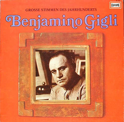 Cover Benjamino Gigli* - Grosse Stimmen Des Jahrhunderts (LP, Comp, Mono) Schallplatten Ankauf