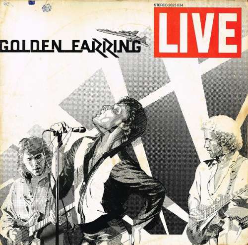 Cover Golden Earring - Live (2xLP, Album, Gat) Schallplatten Ankauf