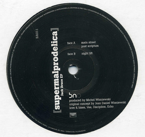 Cover Supermalprodelica - Jack Bruce EP (12, EP, Promo) Schallplatten Ankauf