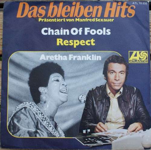 Cover Aretha Franklin - Chain Of Fools / Respect (7, Single) Schallplatten Ankauf