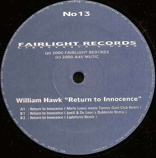 Cover Return To Innocence Schallplatten Ankauf