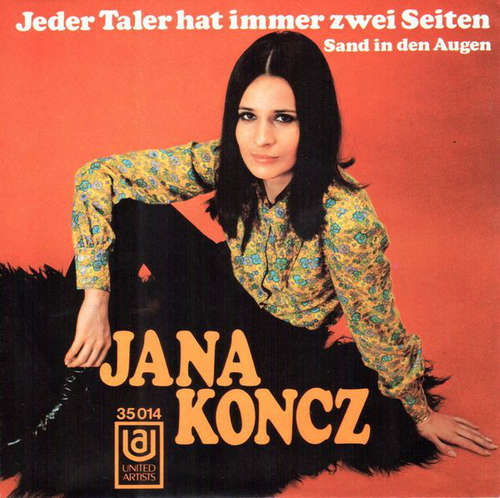 Cover Jana Koncz* - Jeder Taler Hat Immer Zwei Seiten (7, Single, Mono) Schallplatten Ankauf