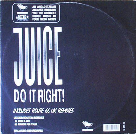 Cover Juice (3) - Do It Right! (12) Schallplatten Ankauf