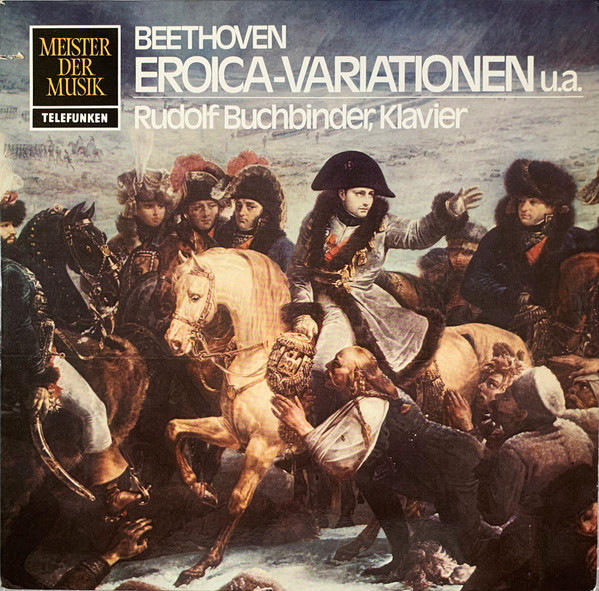 Cover Beethoven*, Rudolf Buchbinder - Eroica-Variationen U.A. (LP) Schallplatten Ankauf