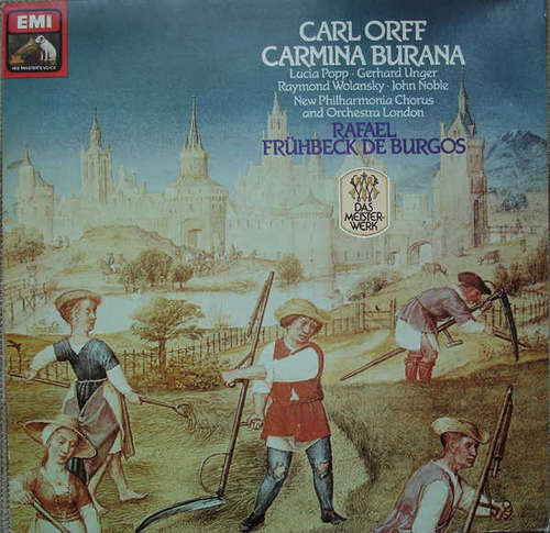 Cover Carl Orff / Rafael Frühbeck De Burgos - New Philharmonia Orchestra - Carl Orff: Carmina Burana - Frühbeck De Burgos (LP, Album, RE) Schallplatten Ankauf
