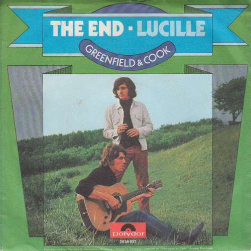 Cover Greenfield & Cook - The End / Lucille (7, Single) Schallplatten Ankauf