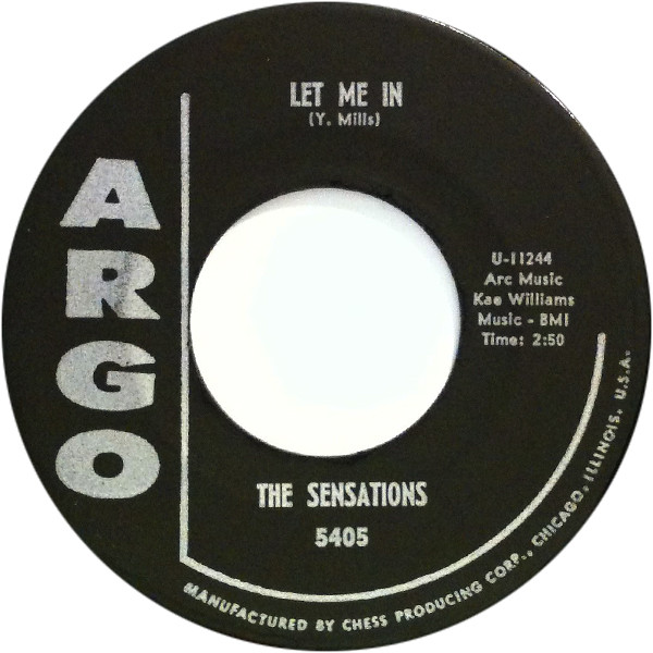 Cover The Sensations (2) - Let Me In (7, Single) Schallplatten Ankauf