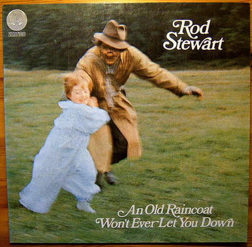 Cover Rod Stewart - An Old Raincoat Won't Ever Let You Down (LP, Album, Gat) Schallplatten Ankauf