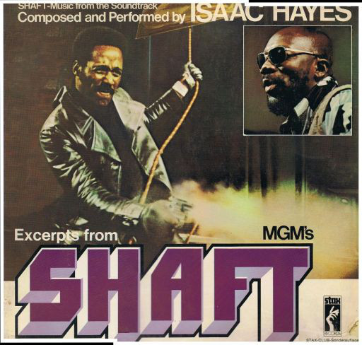 Cover Isaac Hayes - Excerpts From Shaft (LP, Album, Clu) Schallplatten Ankauf