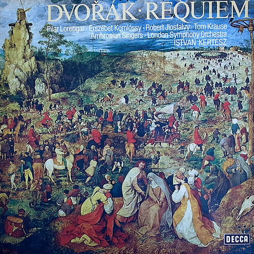 Cover Antonín Dvořák - István Kertész - John McCarthy - The London Symphony Orchestra - Antonín Dvořák - Requiem (2xLP, Album) Schallplatten Ankauf