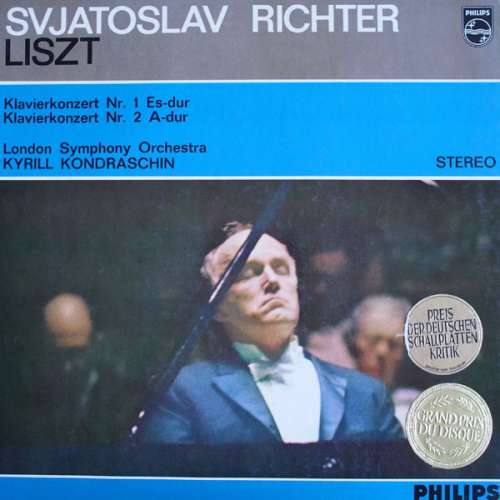 Cover Sviatoslav Richter - Liszt*, London Symphony Orchestra*, Kyril Kondrashin* - Klavierkonzert Nr. 1 Es-Dur / Klavierkonzert Nr. 2 A-Dur (LP) Schallplatten Ankauf