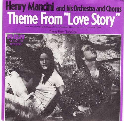 Cover Henry Mancini And His Orchestra And Chorus - Theme From Love Story / Theme From Borsalino (7, Single) Schallplatten Ankauf