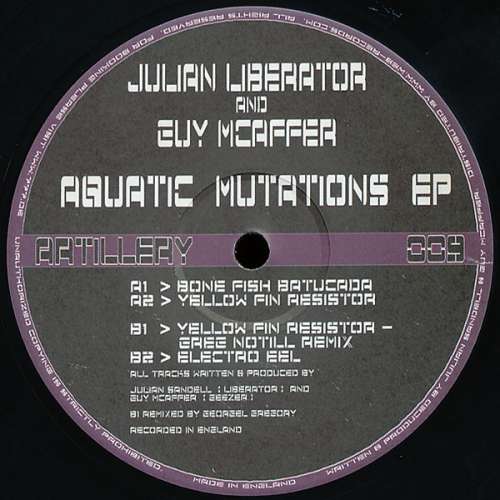 Cover Julian Liberator And Guy McAffer* - Aquatic Mutations EP (12, EP) Schallplatten Ankauf