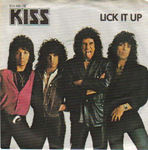 Cover Kiss - Lick It Up (7, Single) Schallplatten Ankauf
