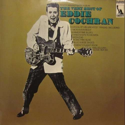 Cover Eddie Cochran - The Very Best Of Eddie Cochran (LP, Comp) Schallplatten Ankauf