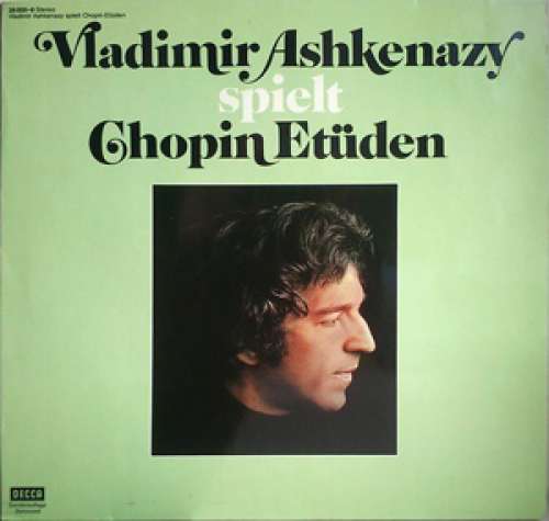 Cover Chopin* - Vladimir Ashkenazy - Vladimir Ashkenazy Spielt Chopin Etüden (LP, Album, Clu) Schallplatten Ankauf