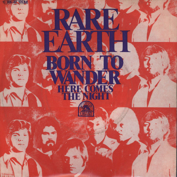 Bild Rare Earth - Born To Wander  (7, Single) Schallplatten Ankauf