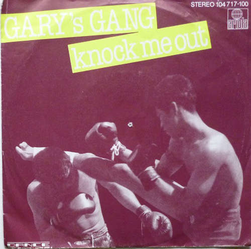 Cover Gary's Gang - Knock Me Out (7, Single) Schallplatten Ankauf