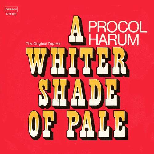 Cover Procol Harum - A Whiter Shade Of Pale (7, Single) Schallplatten Ankauf