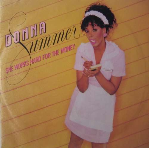 Cover Donna Summer - She Works Hard For The Money (7, Single) Schallplatten Ankauf