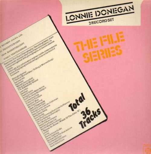 Cover Lonnie Donegan - The File Series - Lonnie Donegan (2xLP, Comp) Schallplatten Ankauf