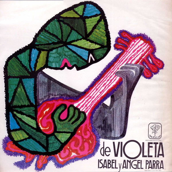 Cover Isabel Y Angel Parra - De Violeta Parra (LP, Album, Mono, RE) Schallplatten Ankauf