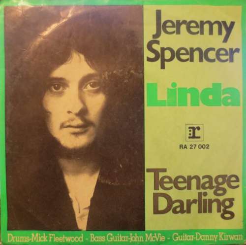 Cover Jeremy Spencer - Linda / Teenage Darling (7, Single) Schallplatten Ankauf