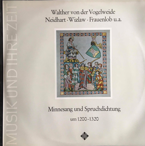 Cover Studio Der Frühen Musik - Minnesang Und Spruchdichtung Um 1200-1320 (LP, RE) Schallplatten Ankauf